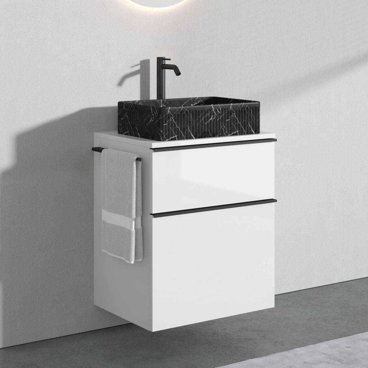 Waschbeckenunterschrank mit 2 Schubladen